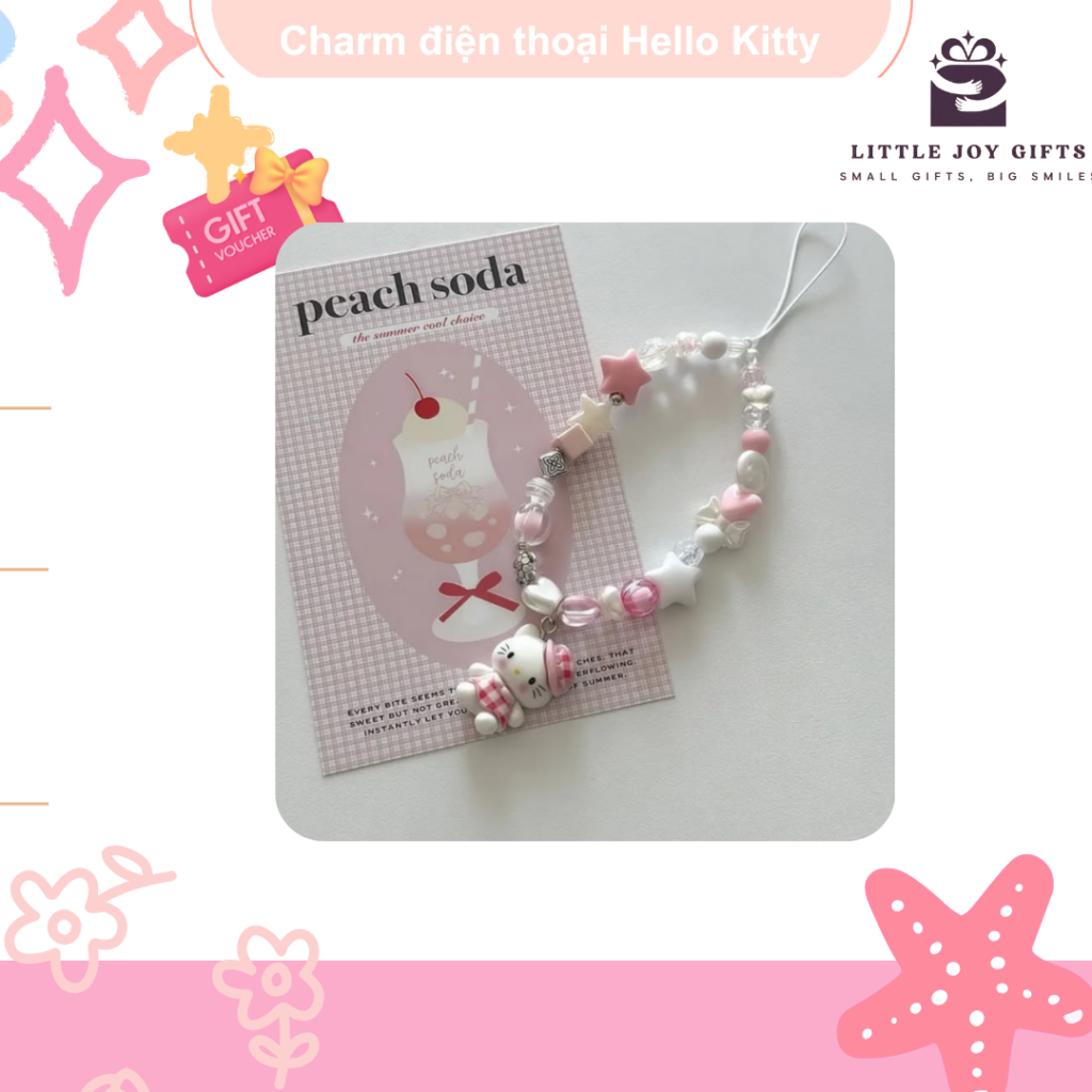 charm Điện thoại hello kitty