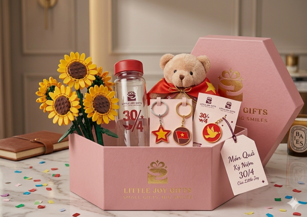 Set quà kỷ niệm ngày hòa bình 30/4 độc quyền từ Little Joy Gifts