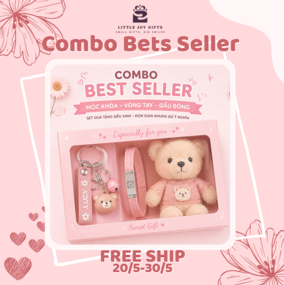 Combo Best Seller – Món Quà Cute Được Giới Trẻ Yêu Thích Nhất