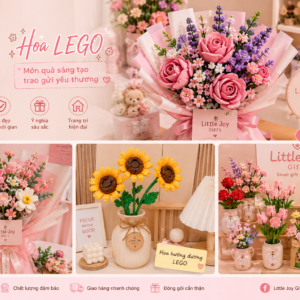 Hoa LEGO – Món Quà Độc Đáo Và Ý Nghĩa Cho Mọi Dịp