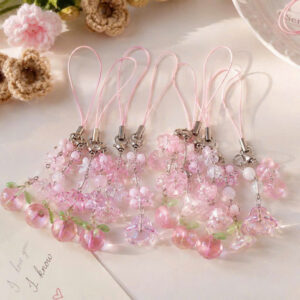 Phụ kiện dây treo điện thoại handmade đáng yêu.