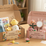 Hai hộp quà tặng Mood Box từ Little Joy Gifts